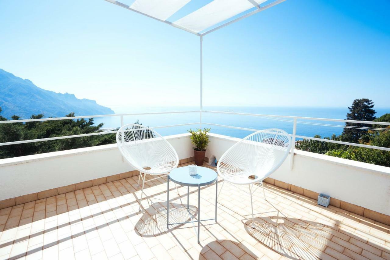 Sea View Villa In Ravello With Lemon Pergola, Gardens And Jacuzzi - Ideal For Elopements Zewnętrze zdjęcie